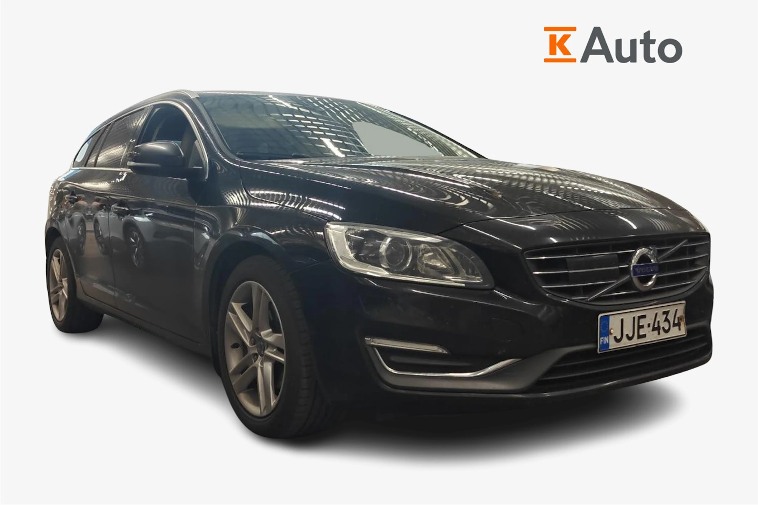 musta Volvo V60 2014 kuva 1.