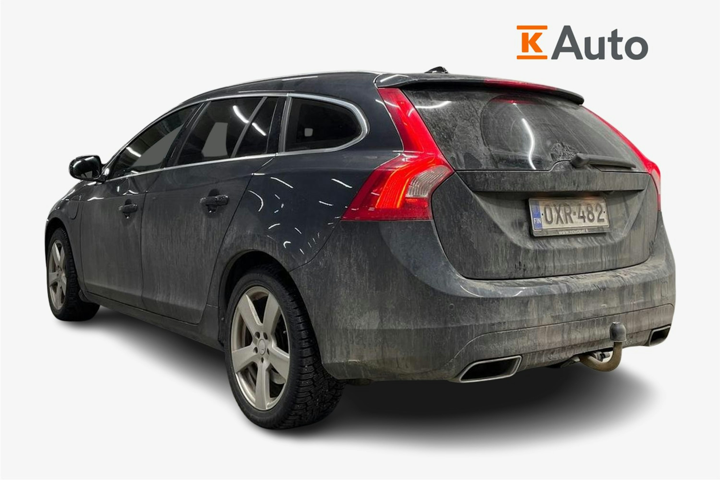 sininen Volvo V60 2014 kuva 2.