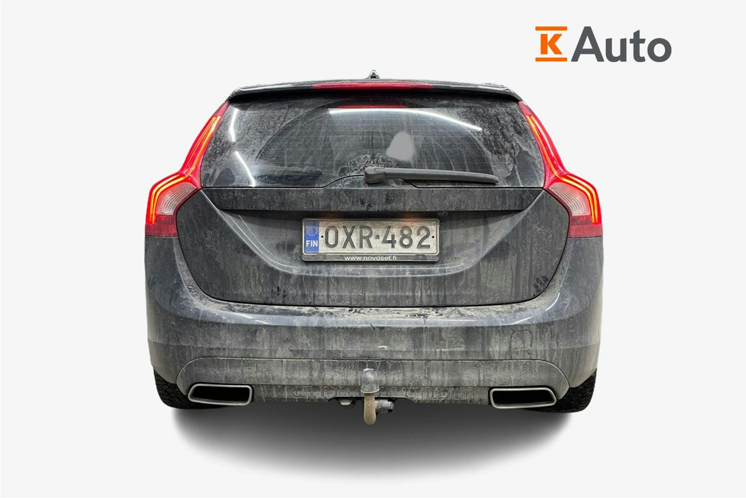 sininen Volvo V60 2014 kuva 3.