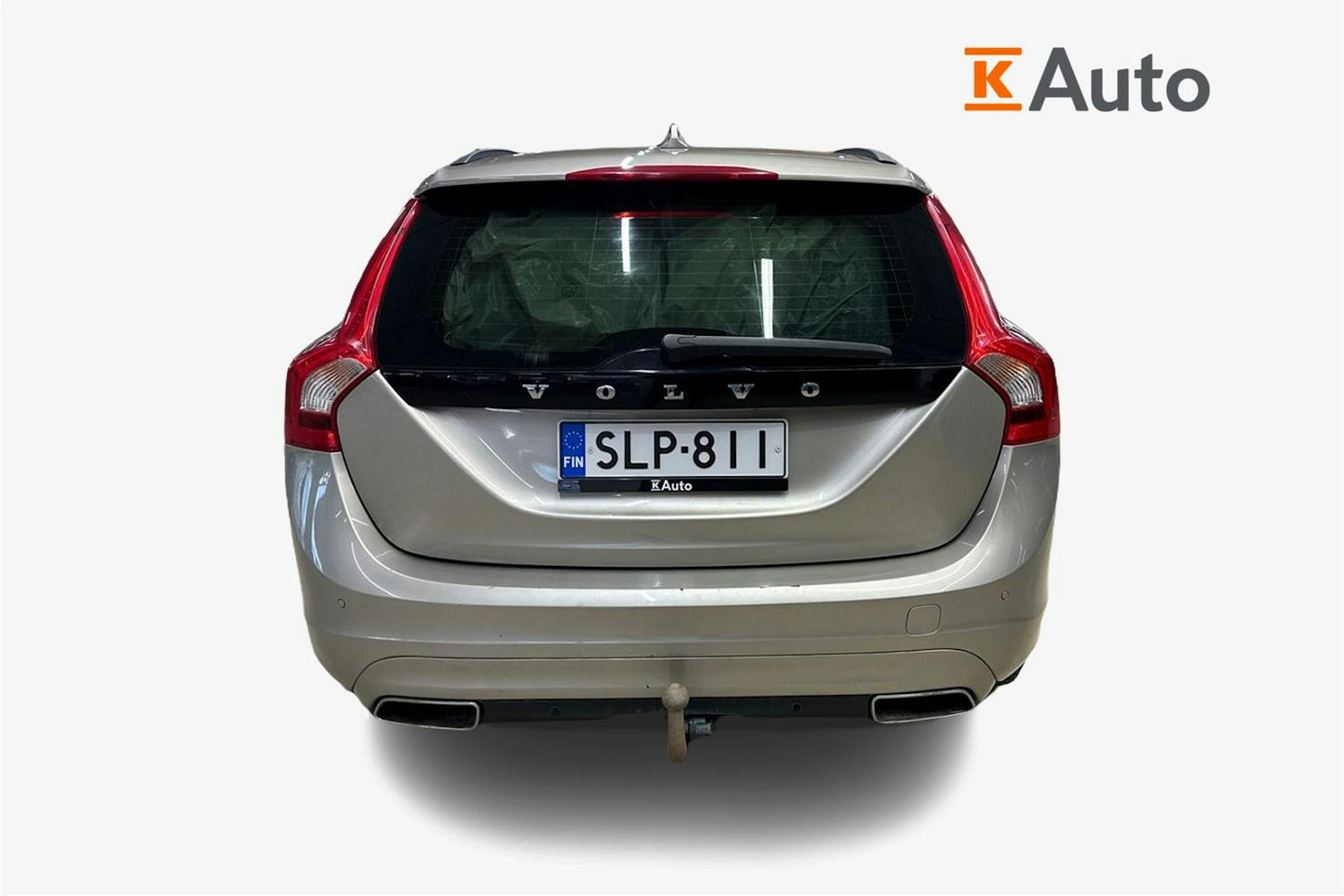 ruskea (beige) Volvo V60 2015 kuva 3.