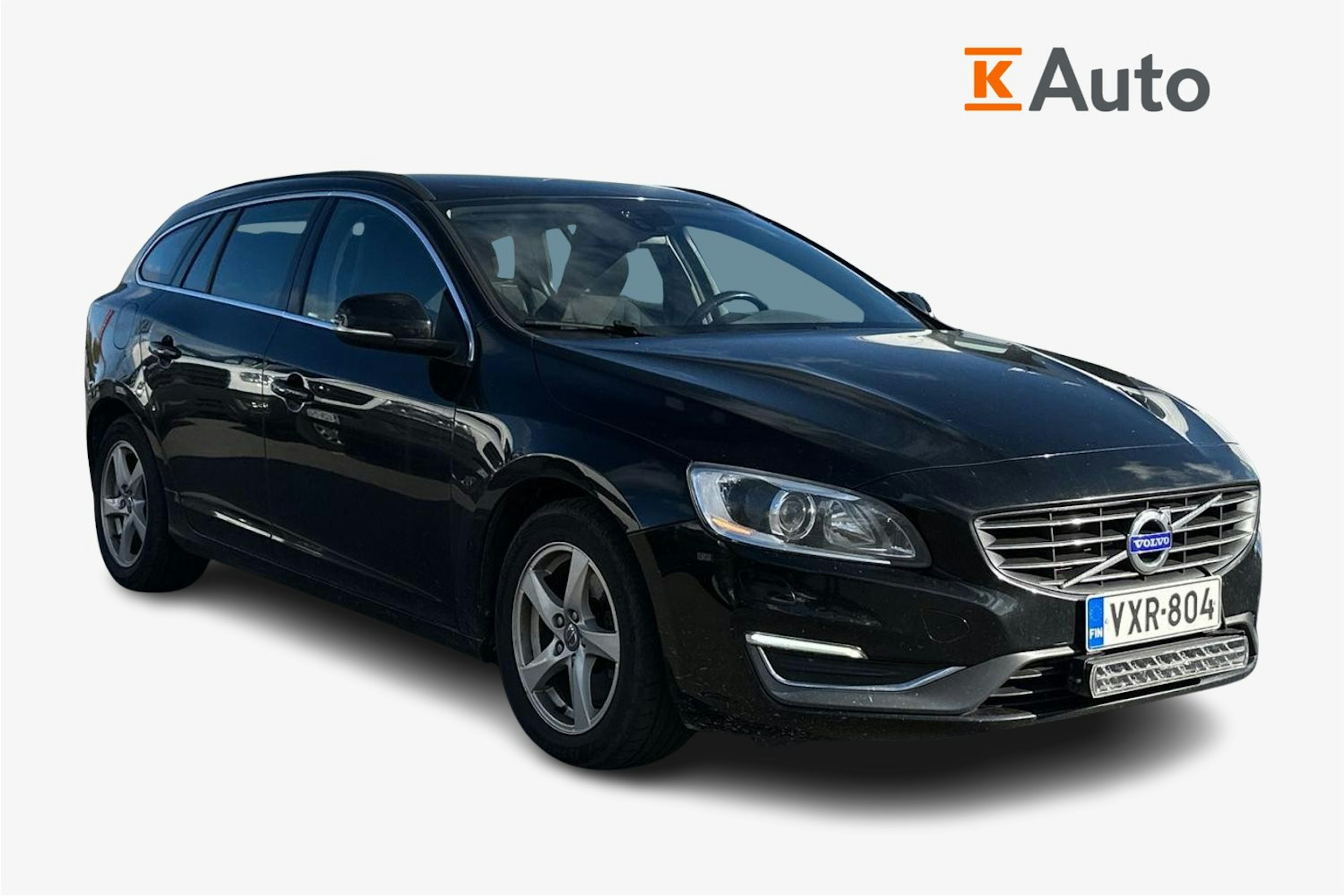 musta Volvo V60 2014 kuva 1.
