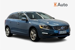 sininen Volvo V60 2015 kuva 1.