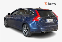 sininen Volvo V60 2015 kuva 2.