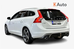 valkoinen Volvo V60 2015 kuva 3.