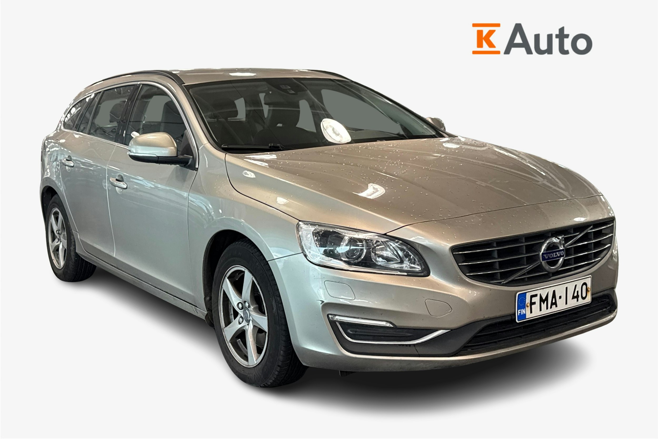met. ruskea (beige) Volvo V60 2016 kuva 1.