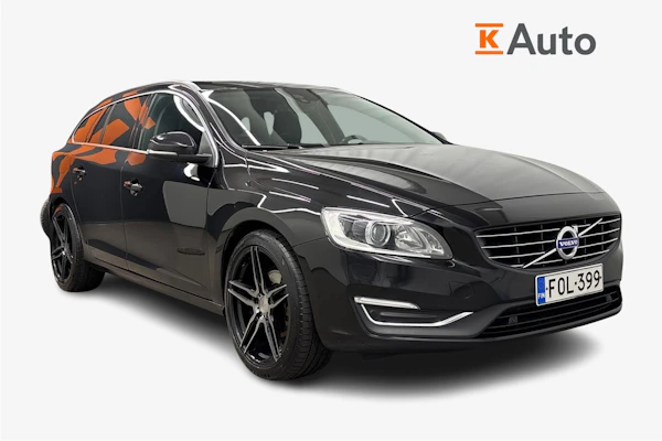 Volvo V60 D3 Summum aut | Koukku | Webasto | Kattoluukku | Keyless | Nahat | Digimittaristo | Navigointi |