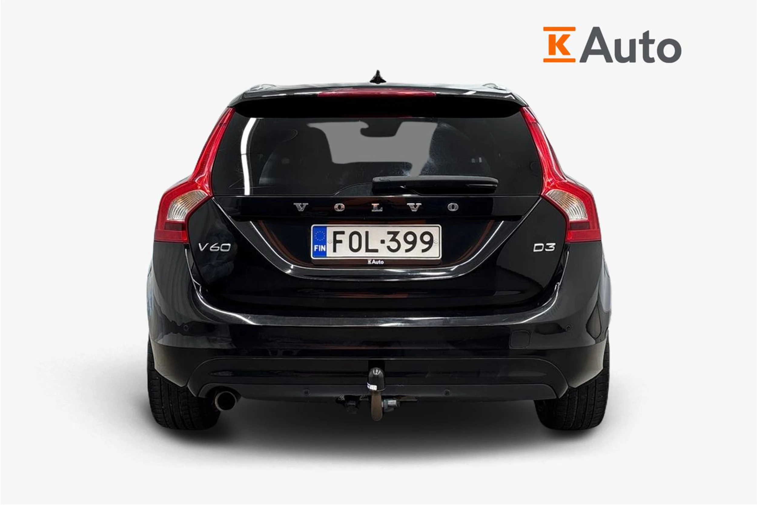 musta Volvo V60 2015 kuva 4.