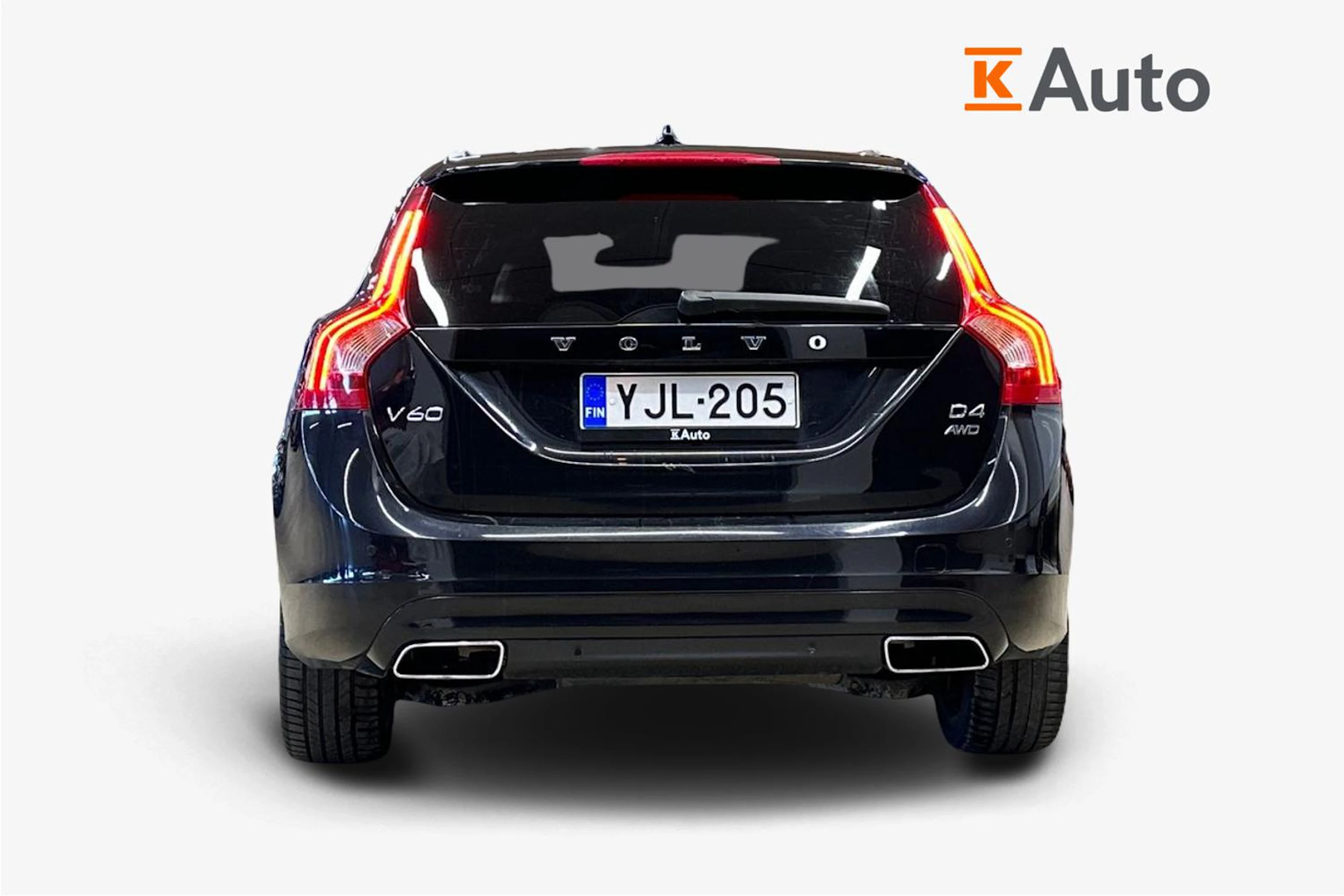 musta Volvo V60 2015 kuva 4.