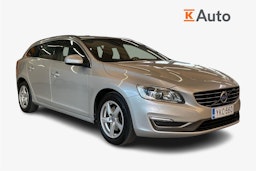 harmaa Volvo V60 2015 kuva 1.