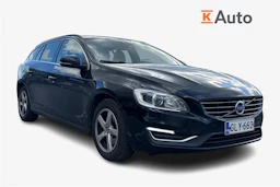musta Volvo V60 2016 kuva 1.