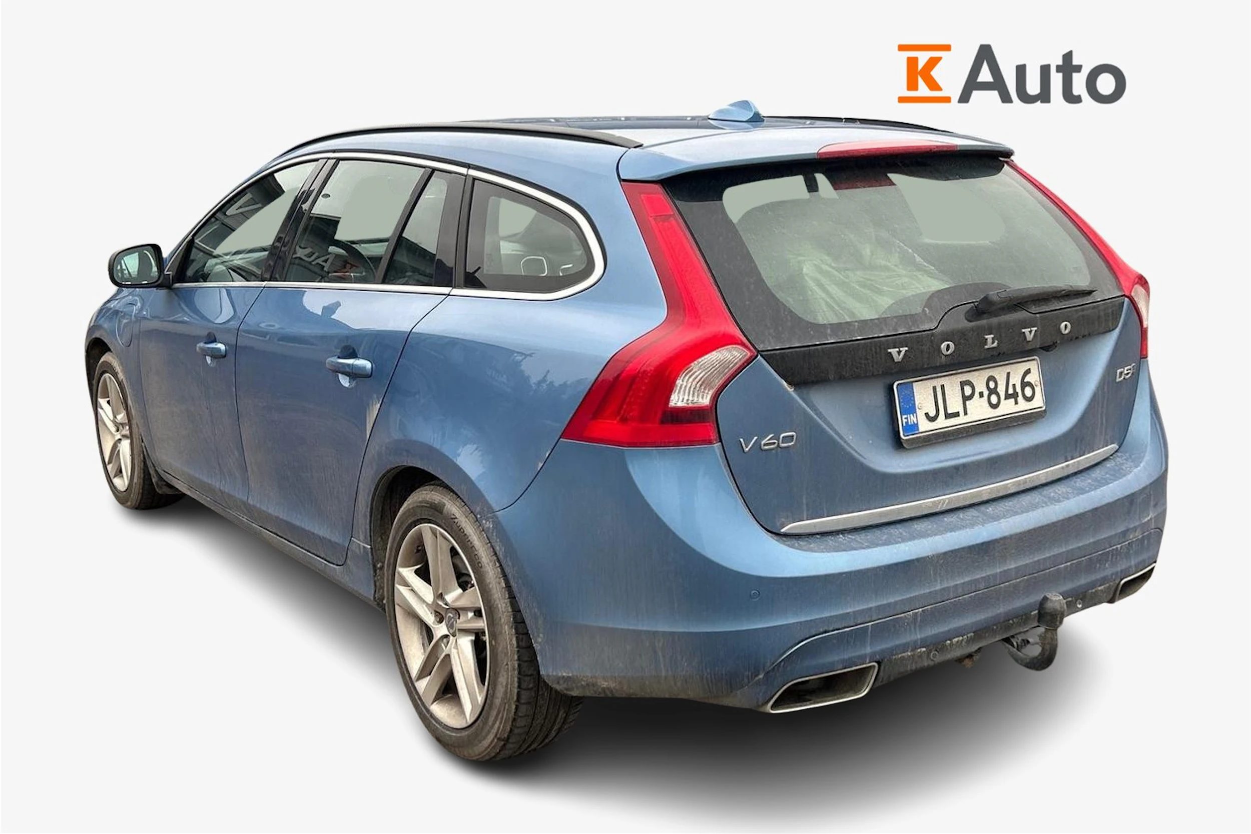 sininen Volvo V60 2017 kuva 2.
