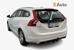 valkoinen Volvo V60 2016 kuva 2.