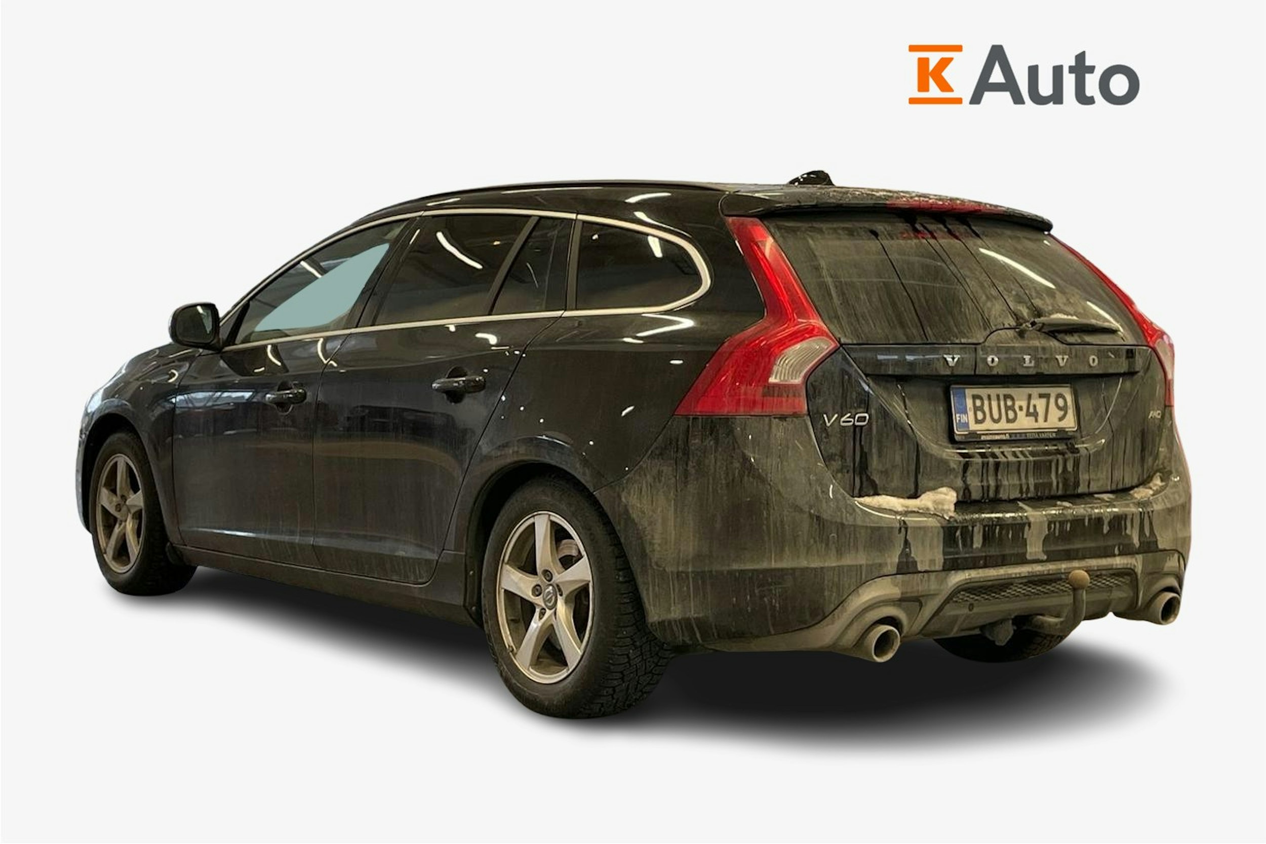 musta Volvo V60 2017 kuva 2.