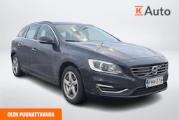 harmaa Volvo V60 2017 kuva 1.