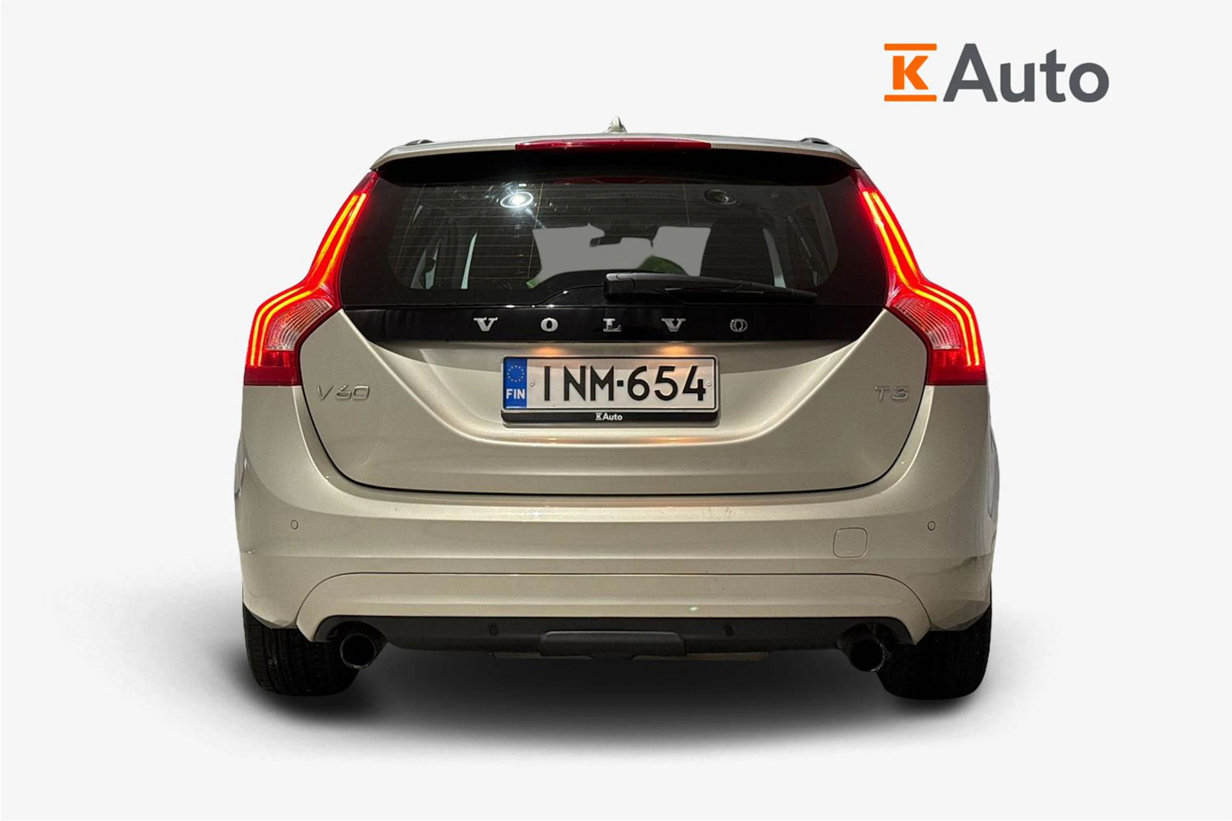 ruskea (beige) Volvo V60 2017 kuva 4.