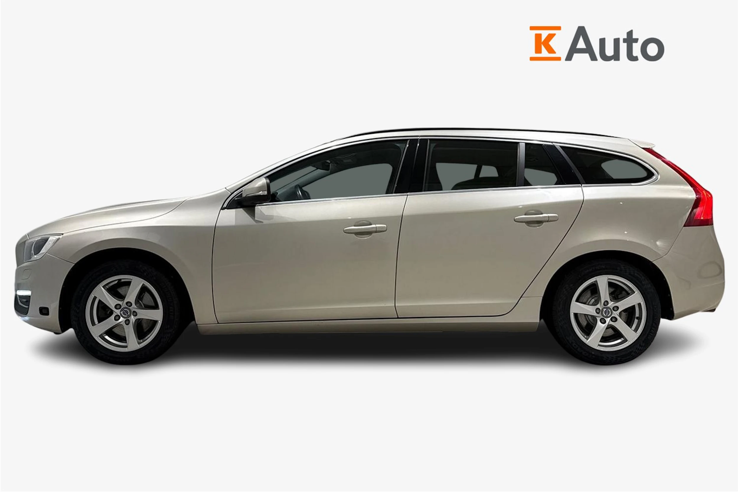 ruskea (beige) Volvo V60 2017 kuva 7.