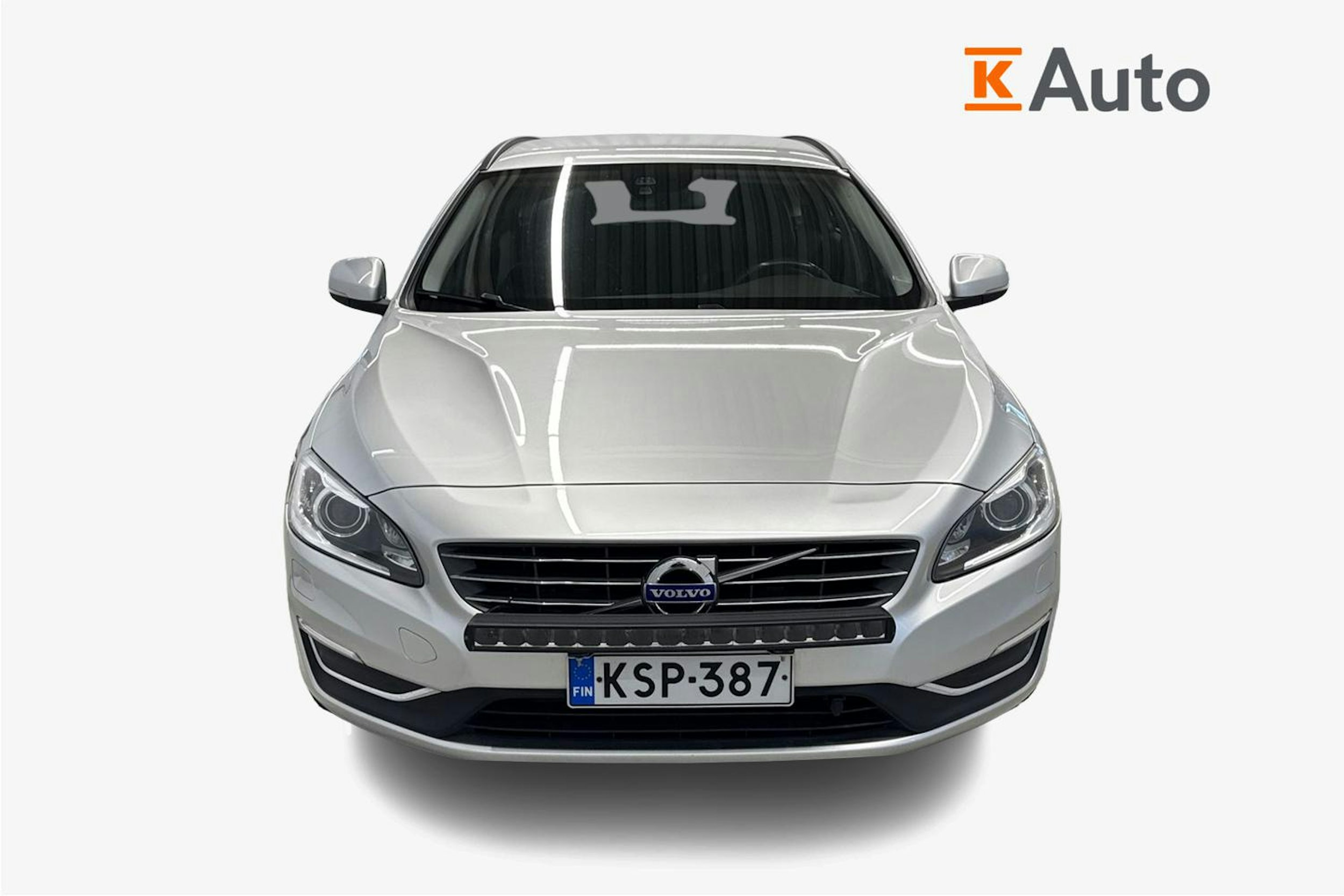 harmaa Volvo V60 2017 kuva 5.