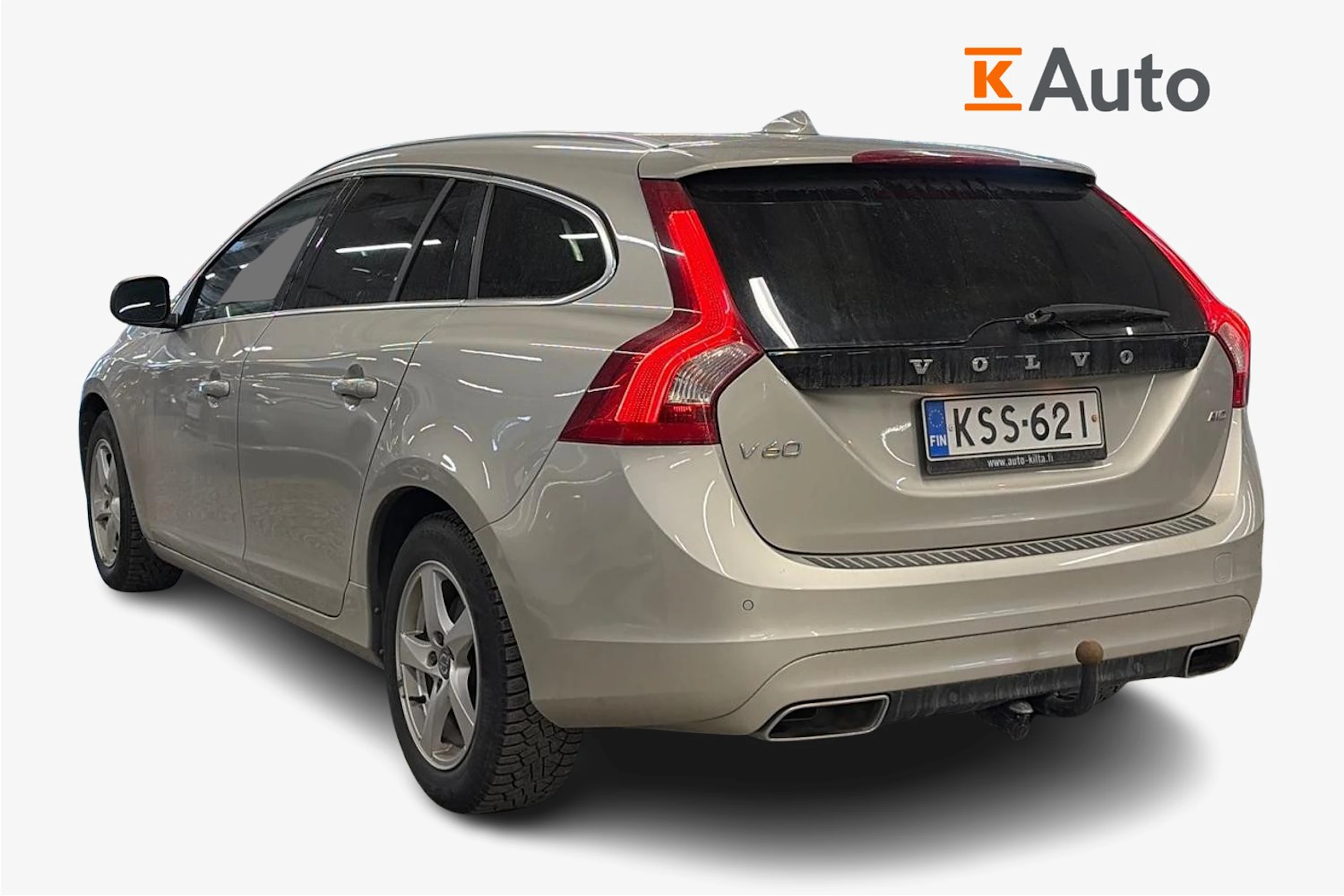 ruskea (beige) Volvo V60 2017 kuva 2.