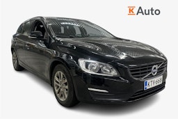 Musta Volvo V60 2017 kuva 1.
