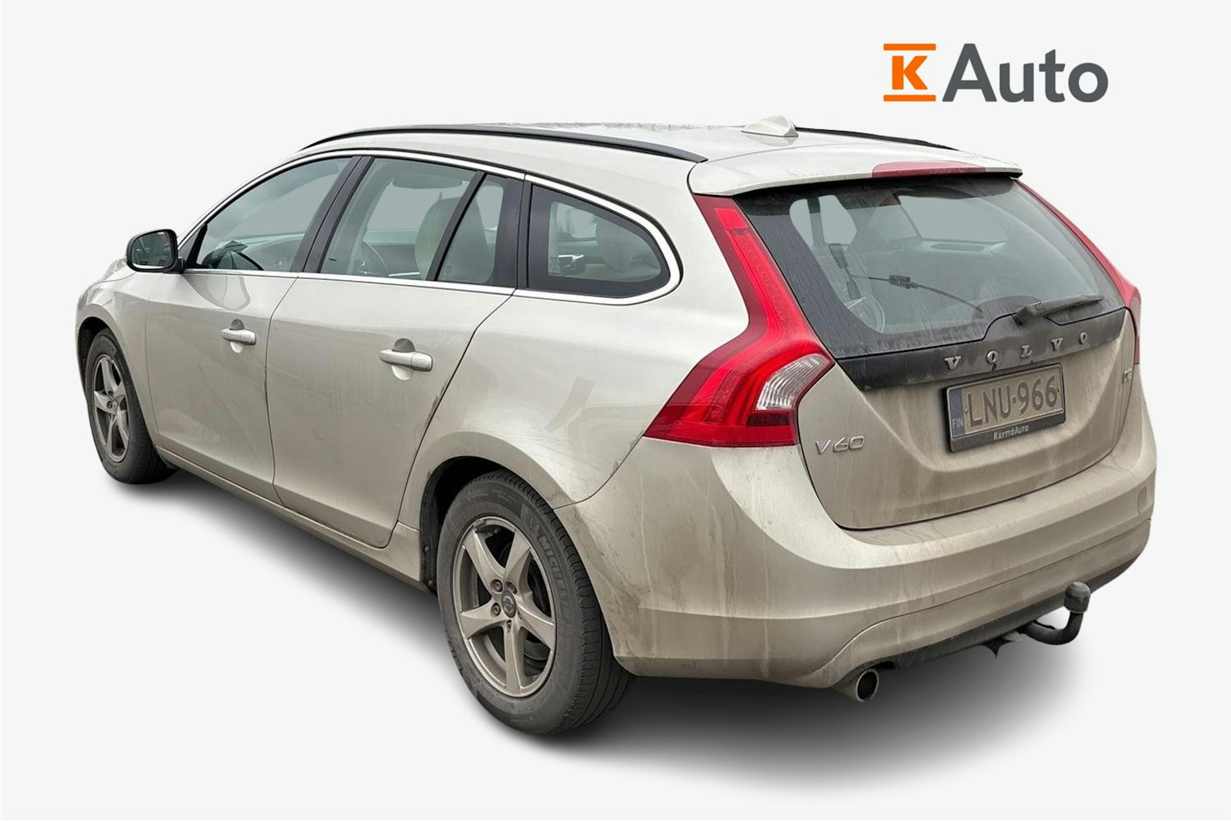ruskea (beige) Volvo V60 2017 kuva 2.