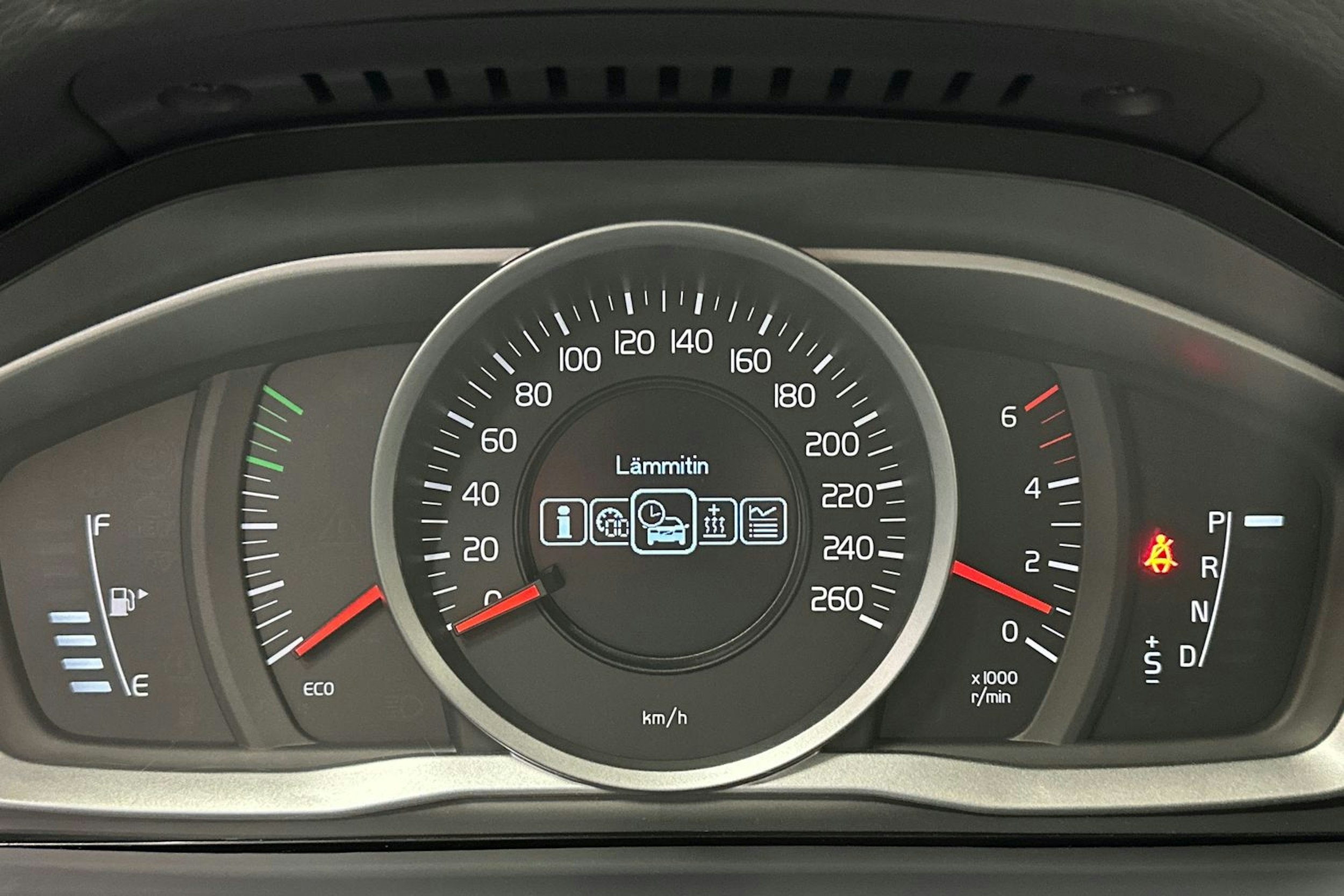 ruskea (beige) Volvo V60 2017 kuva 19.