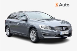 harmaa Volvo V60 2017 kuva 1.