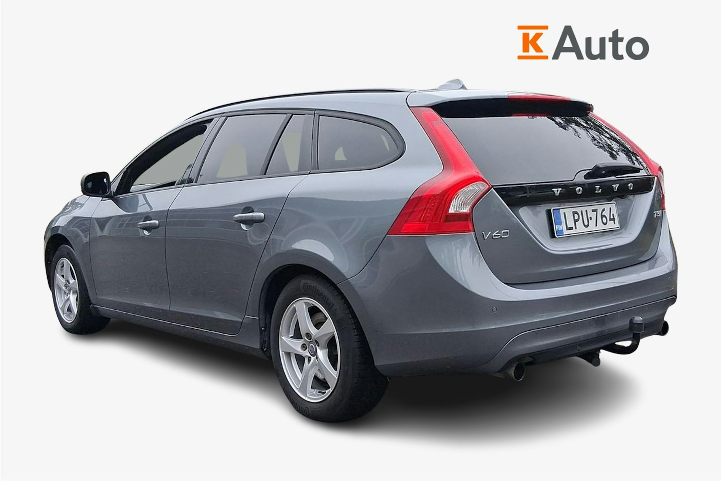 harmaa Volvo V60 2017 kuva 2.