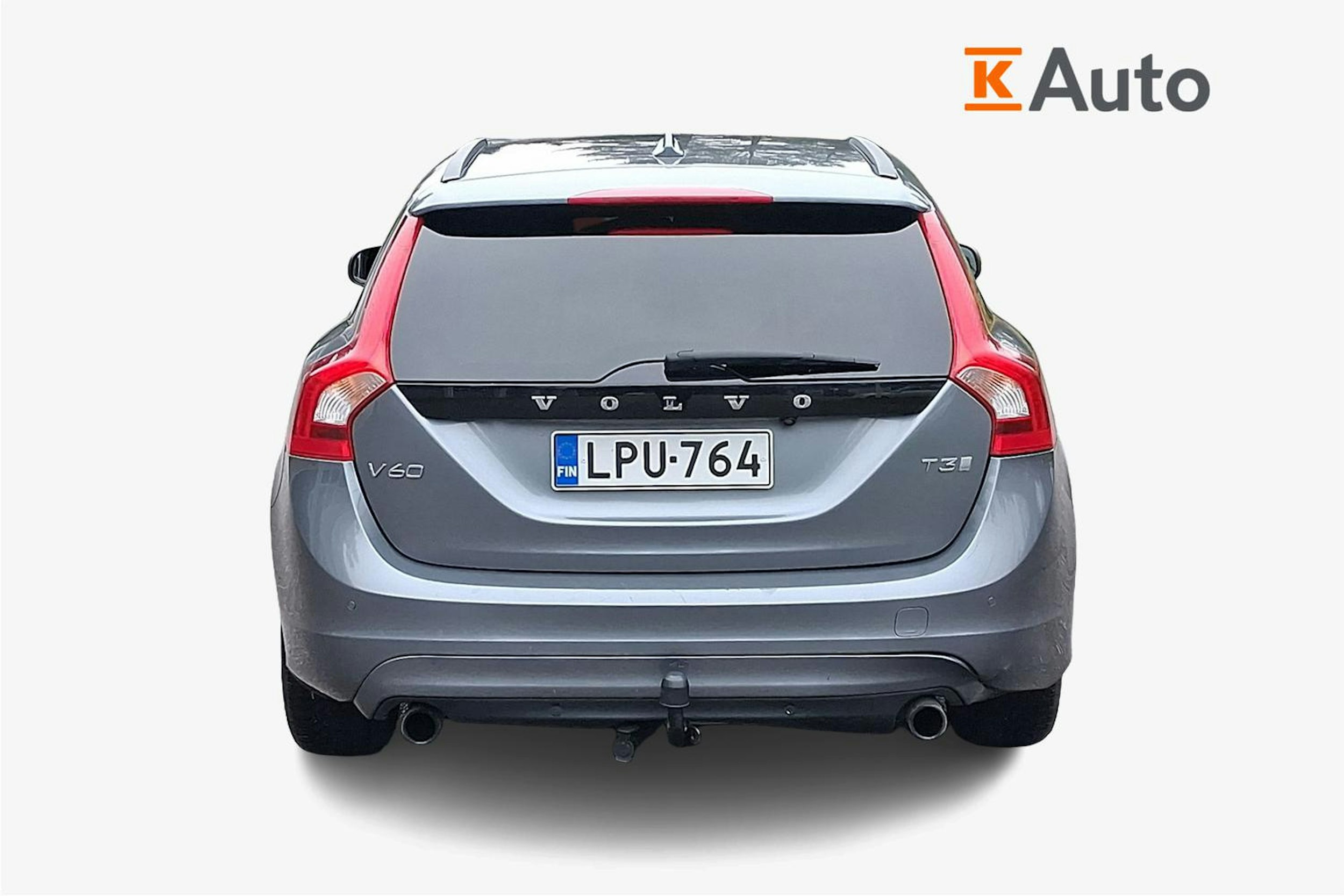 harmaa Volvo V60 2017 kuva 3.