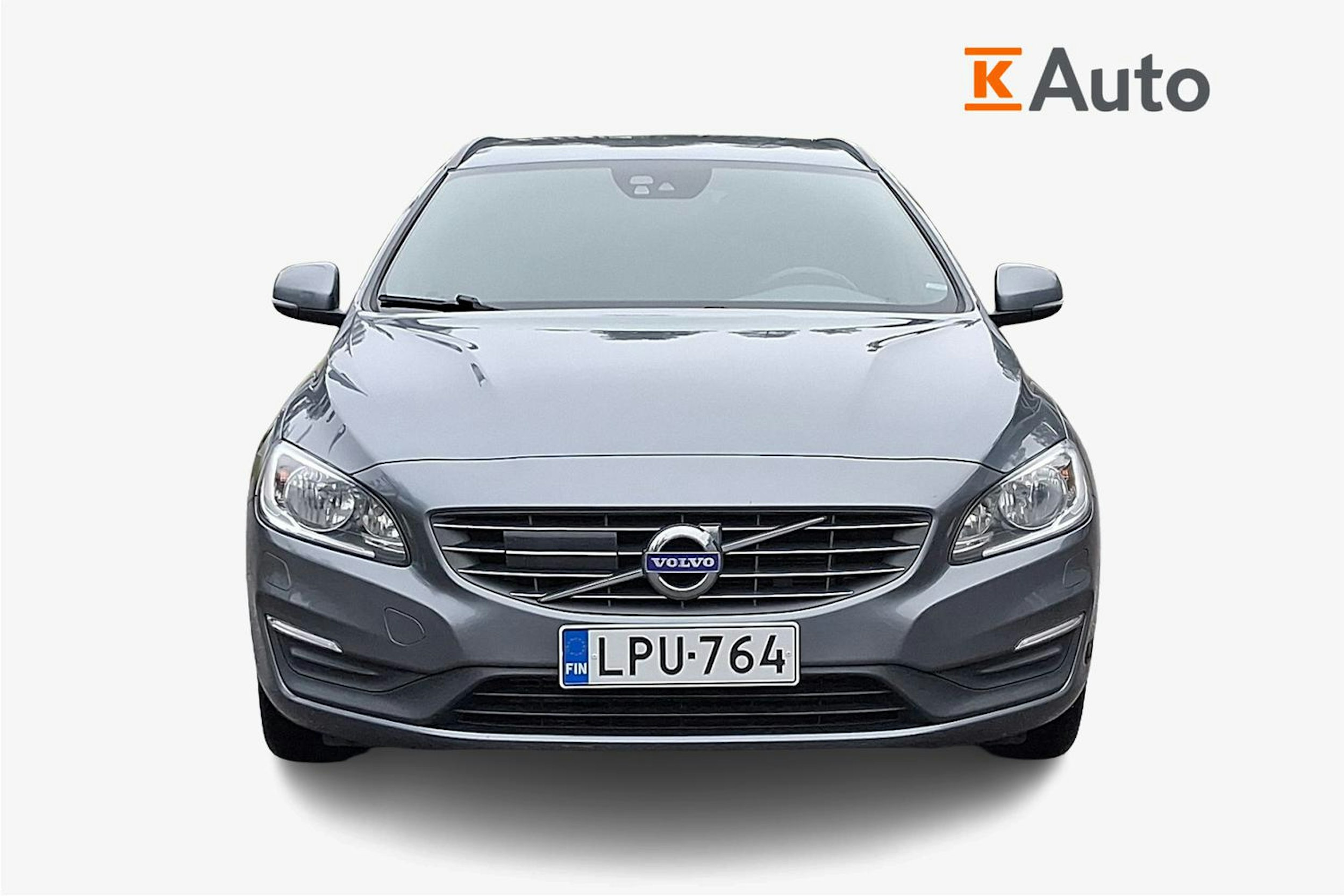 harmaa Volvo V60 2017 kuva 5.