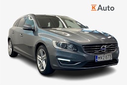 Harmaa Volvo V60 2017 kuva 1.