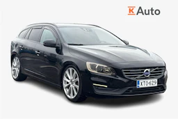 musta Volvo V60 2017 kuva 1.