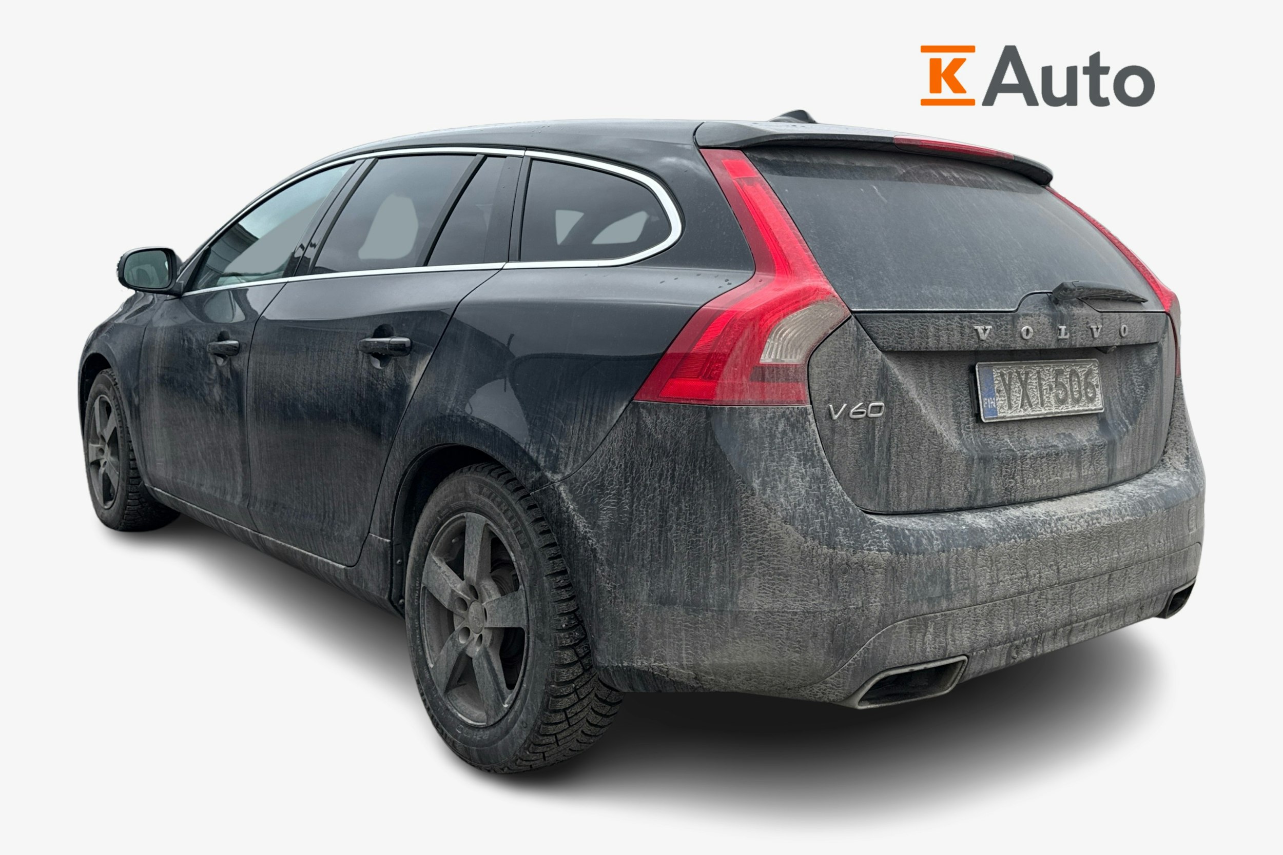 Musta Volvo V60 2017 kuva 2.