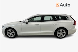 valkoinen Volvo V60 2018 kuva 6.