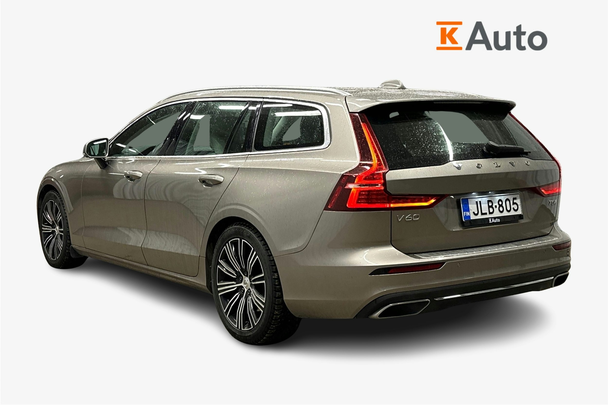 harmaa Volvo V60 2019 kuva 2.