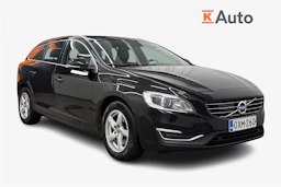 musta Volvo V60 2018 kuva 1.