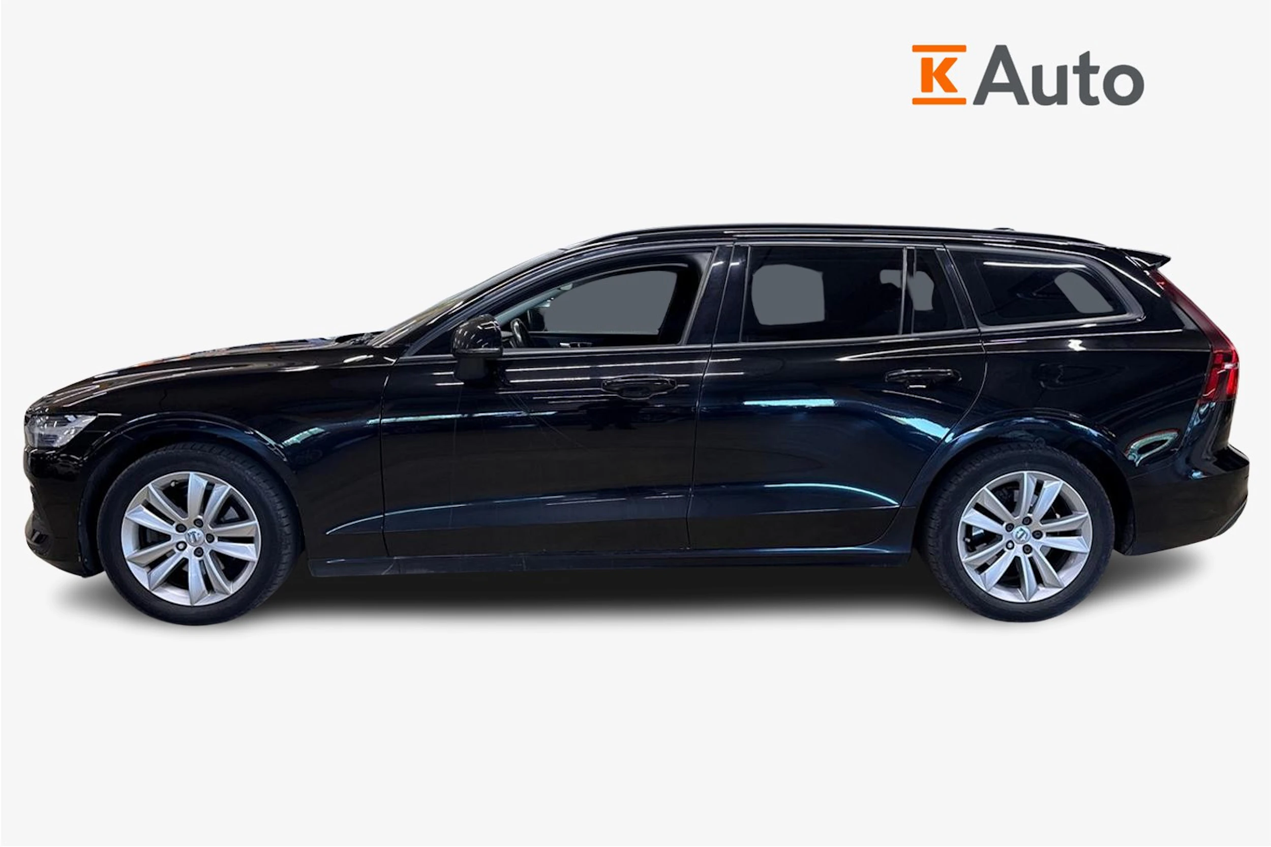 musta Volvo V60 2018 kuva 5.