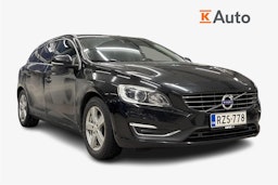 musta Volvo V60 2018 kuva 1.