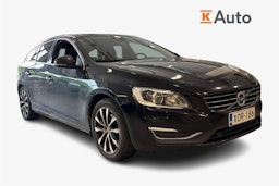 musta Volvo V60 2018 kuva 1.
