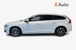 Valkoinen Volvo V60 2018 kuva 5.
