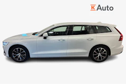 Valkoinen Volvo V60 2019 kuva 7.