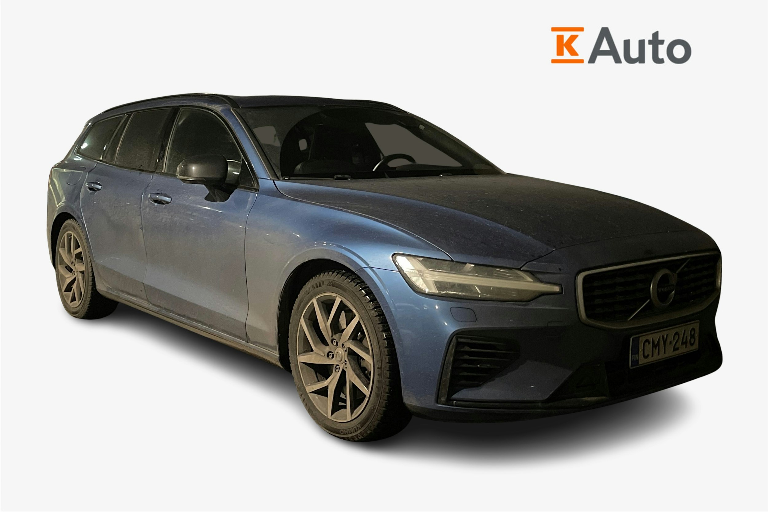 met. sininen Volvo V60 2019 kuva 1.