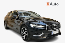 musta Volvo V60 2019 kuva 1.