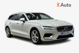 valkoinen Volvo V60 2019 kuva 1.