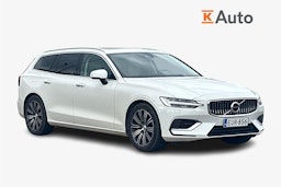 valkoinen Volvo V60 2019 kuva 1.