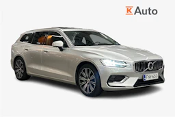 harmaa Volvo V60 2019 kuva 1.
