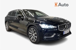 musta Volvo V60 2019 kuva 1.