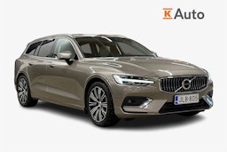 harmaa Volvo V60 2019 kuva 1.