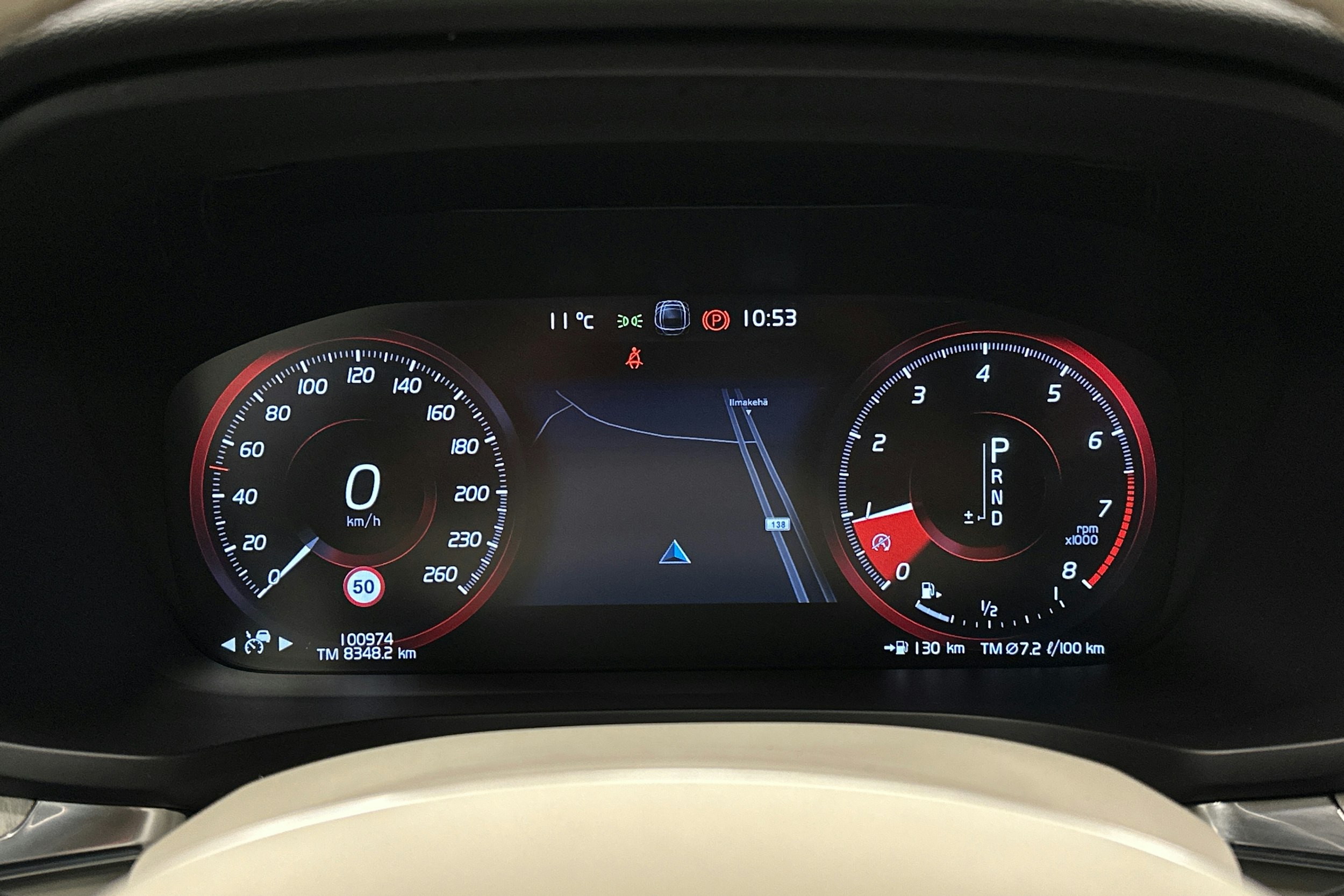 harmaa Volvo V60 2019 kuva 23.