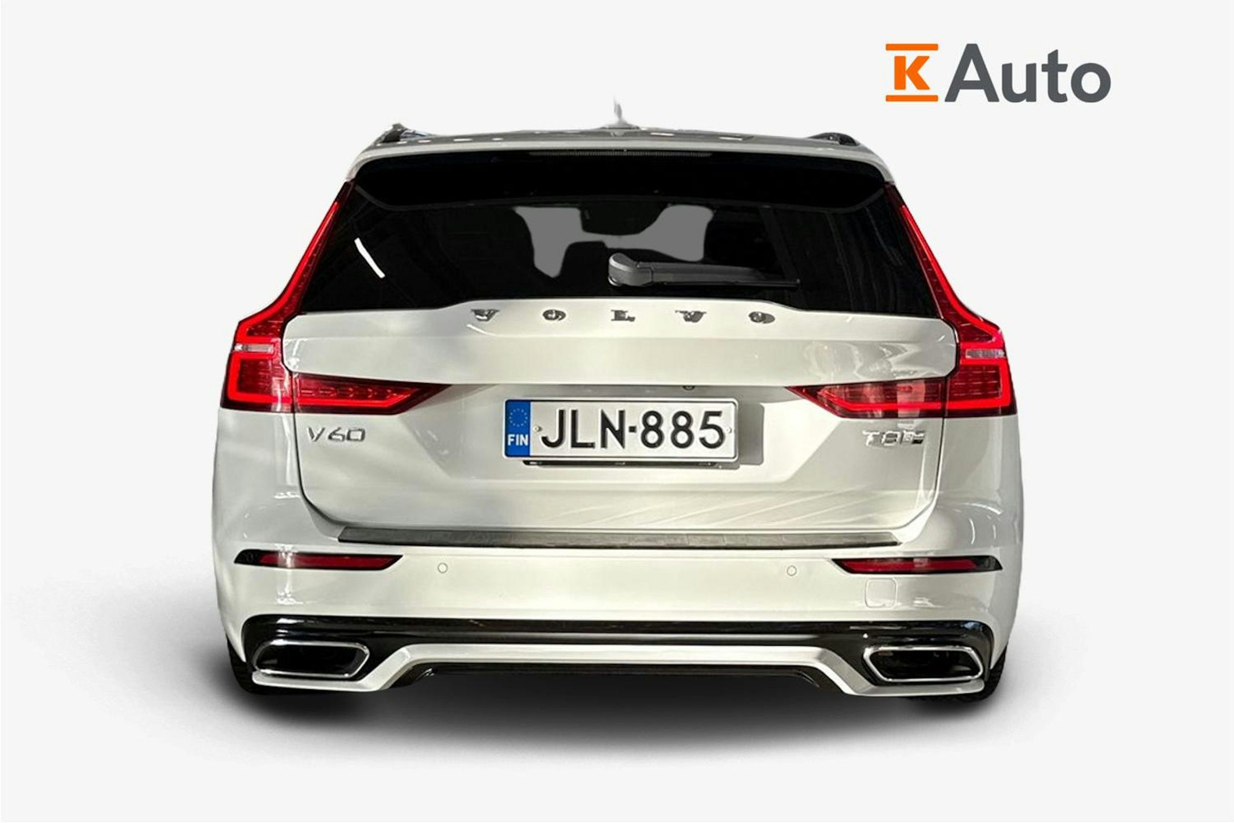 valkoinen Volvo V60 2019 kuva 3.