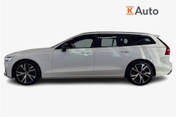 valkoinen Volvo V60 2019 kuva 6.